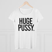 HUGE PUSSY FITTED SCOOP TEE