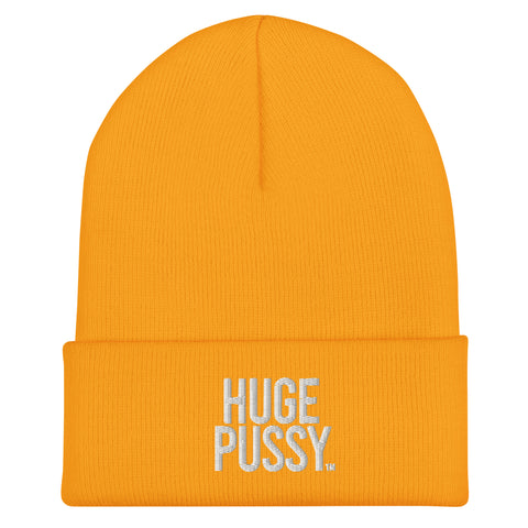 GOLD HUGE PUSSY BEANIE