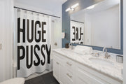 HUGE PUSSY SHOWER CURTAIN